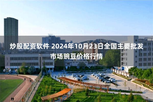 炒股配资软件 2024年10月23日全国主要批发市场豌豆价格行情