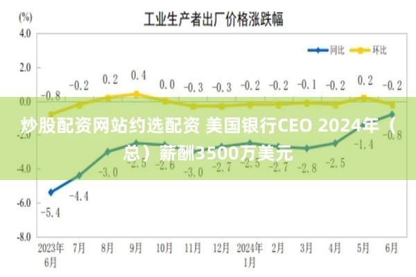 炒股配资网站约选配资 美国银行CEO 2024年（总）薪酬3500万美元